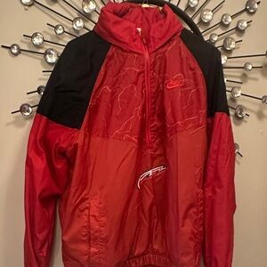 Nike Red and Black Lightweight Jacket